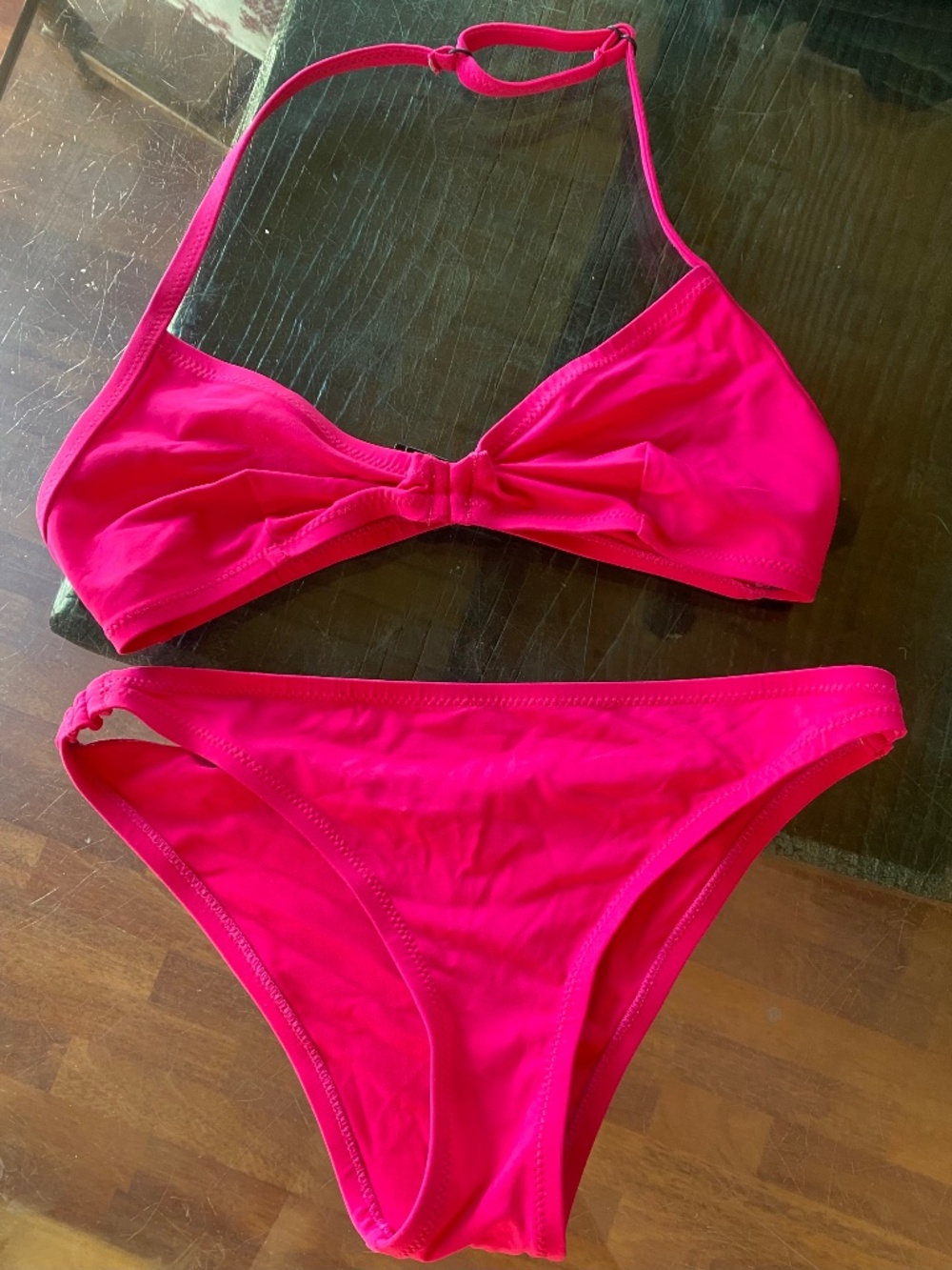Proenza Schouler Small pink bikini